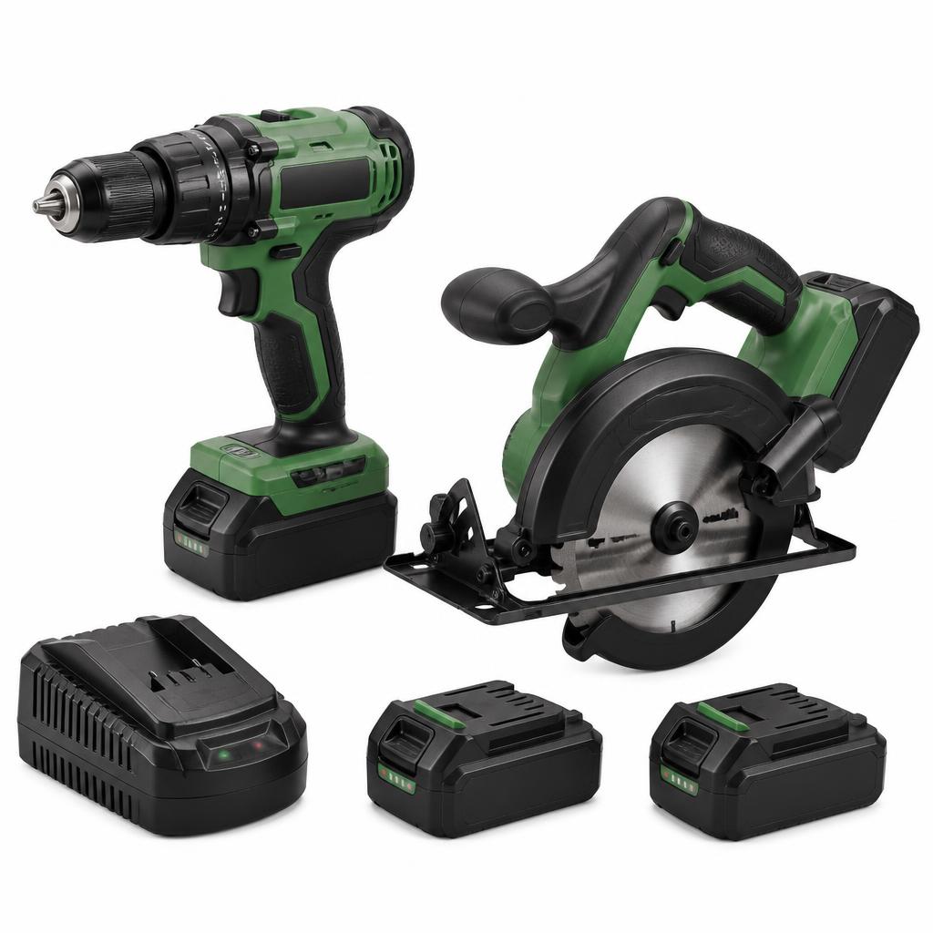 RYOBI 18V ONE+ 2-Tool Combo Kit (18V · drill + circular saw) — Tools product photo